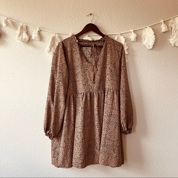 SHEIN | Cheetah Shift Dress - Picture 1 of 5